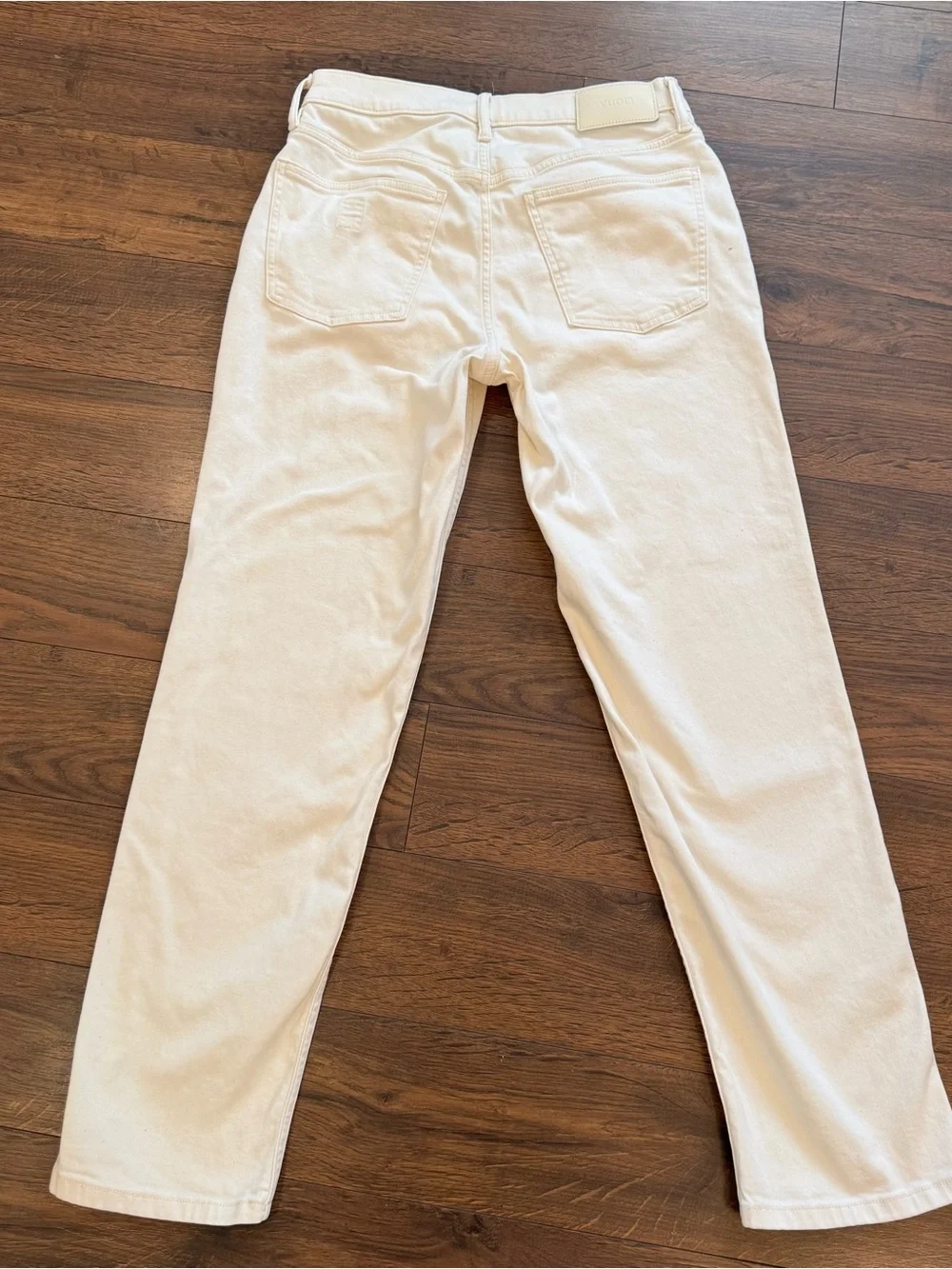 Vuori Mens 28 Pants Benton Stretch Twill Pant Classic Fit Natural Ivory 5 Pocket